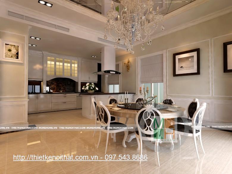 Thiết kế nội thất biệt thự Q9 Sài Gòn - Nhà chị Thảo